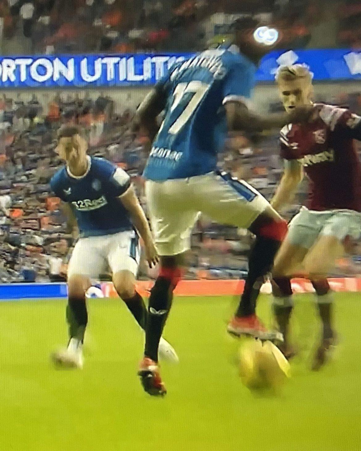 Rangers mix it up against the Hammers