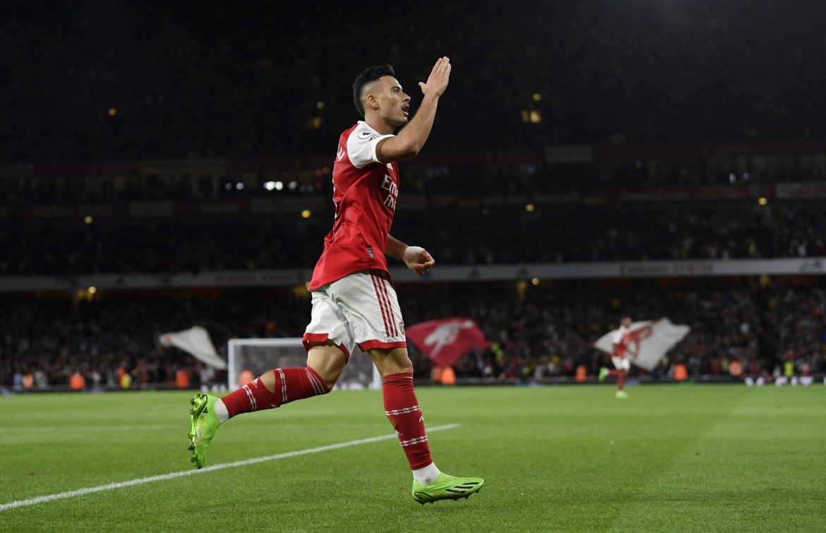 Insider claims Martinelli could play as a striker for Arsenal